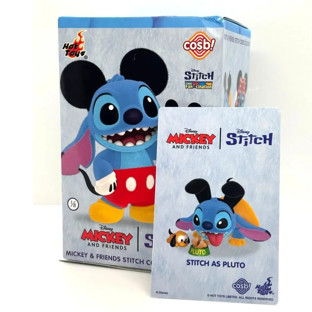 Disney x Cosbi x Mickey & Friends Fancination, Pluto Stitch Collectible - New